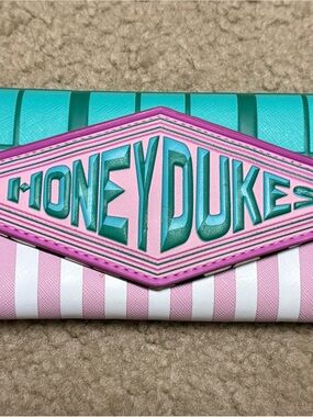 Loungefly Honeydukes Pink Teal Striped Wallet
